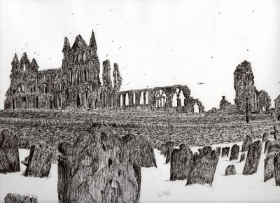 Whitby Abbey by Vincent Alexander Booth